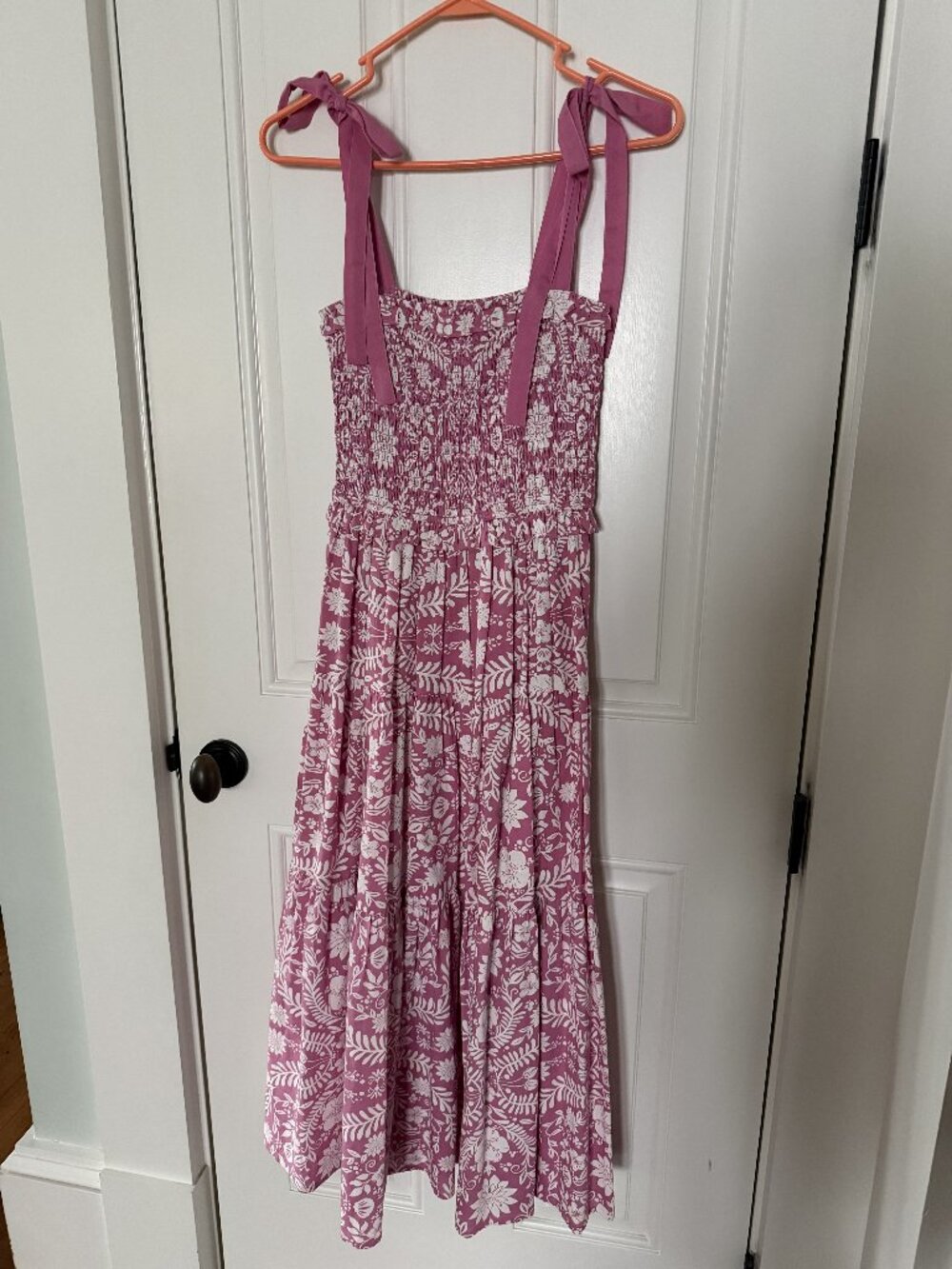 EUC Beyond by Vera Tie Shoulder Dress- Size S